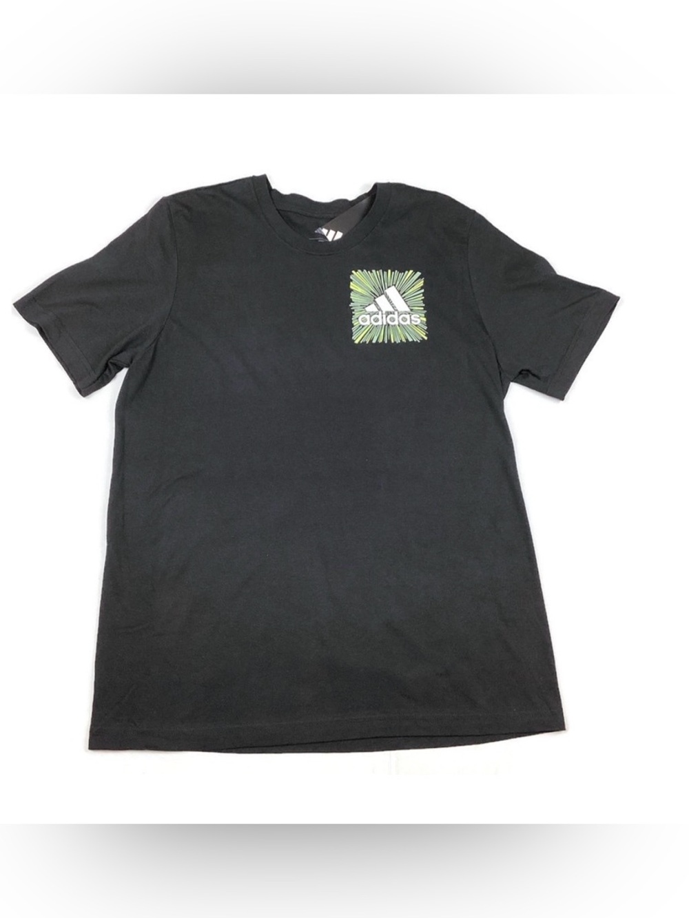Adidas Graphic Cotton T Shirt Mens Large New with Imperfection